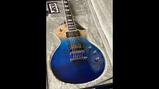 ESP E-II Eclipse Blue Natural Fade (Metal Playthrough)