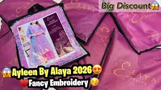 Ayleen By Elaya Fancy Collection | Eid Collection 2026 | Embroidery New Collection 2026