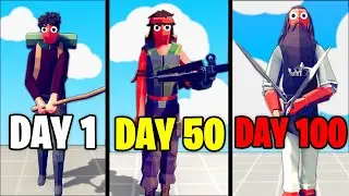 NEW - I Survived 100 Days In TABS!