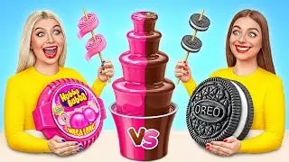 Bubble Gum vs Chocolate Food Challenge | Awesome Kitchen Hacks by Choco DO