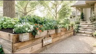 Rustic Farmhouse Garden Ideas for a Soft, Cozy, and Timeless Outdoor Atmosphere