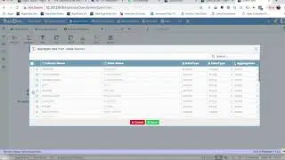 Data Snapshot with Aggregation