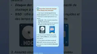 Comment faire d'un nouveau disque dur le disque dur principal&nbsp;?