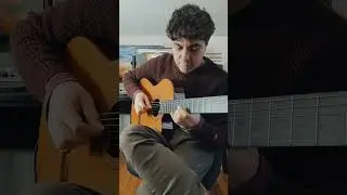 Nelson Faria solo transcription &ndash; &ldquo;Voc&ecirc; e Eu&rdquo;  #jazztranscription #guitarsolo #nylonguitar