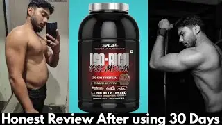 RIPPED UP NUTRITION IsoRich premium whey protein review || Honest Review After using 30 Days
