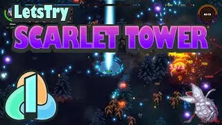 Scarlet Tower - Vampire Survivor-like Reverse Bullet Hell Roguelike Indie Game, Lets Try Gameplay