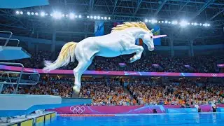 Which Animal Wins Gold? | Animal Diving Olympics 🏅 |  Animal Diving Competition