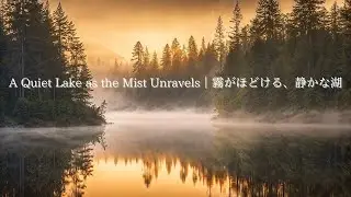 A Quiet Lake as the Mist Unravels｜霧がほどける、静かな湖