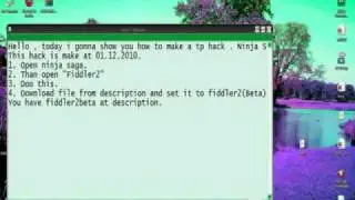 Ninja saga tp hack working 01.12.2010