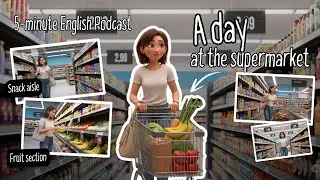 [A2] A Day at the Supermarket | 5-Minute English Podcast