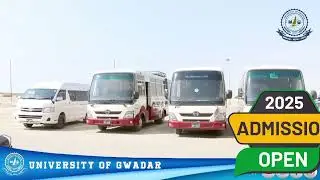 Gwadar University Vice Chancellor's message for the admission Spring 2025