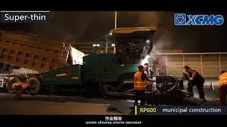 XCMG Used Paver Width 10.5m RP953s Road Asphalt Paver Machine for Sale