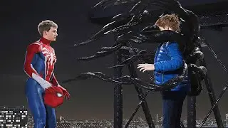 Harry reveals his Venom powers to Peter - Spider-Man 2 (PS5)