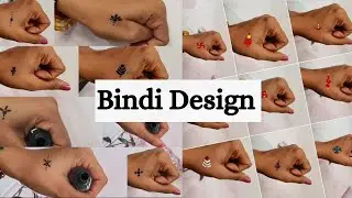 Bindi Design jo Dete hai Face ko New look #bindidesign #vandanadiaries 