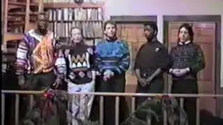 The Chicago Hitmen Sing at the Bowker Christmas Party 1990