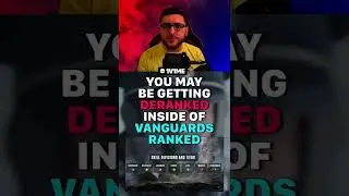 Call of Duty: Vanguard - TREYARCH IS DERANKING PLAYERS FOR DISCONNECTING - Ranked Play | SHORTS