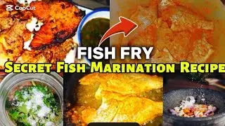 A secret fish marination recipe || Delicious Fish Fry Recipe🤤😍