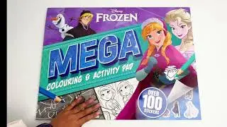 9781836500421 Disney Frozen Mega Colouring & Activity Pad