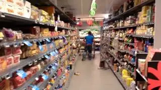 1e winnaar 1 minuut gratis winkelen in Spar Berg