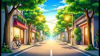Morning Stroll Through a Calm City 🌿