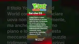 Sai Che 03 - Yoshi&rsquo;s Crafted World #Yoshi #CraftedWorld