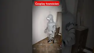 COSPLAY TRANSICION FUTURAMA BENDER #cosplay #futurama #transition #bender