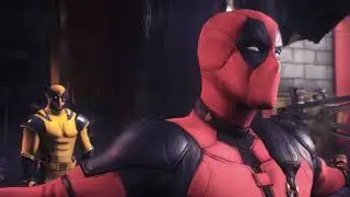 Wolverine Rescue Deadpool In Gotham?! 4K #deadpool #wolverine #batman