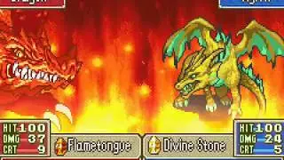 Myrrh vs Fire Dragon Fire Emblem