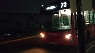 DIVERSION + CONFUSED JOURNEY: Route 72 To East Acton. *Bus 1Stop ahead of itself*