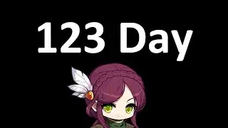 Maple Land 123 Days Hunter - 61 Lv 70 exp % ( 메이플 랜드 123 일차 헌터 - 61 레벨 70 % )