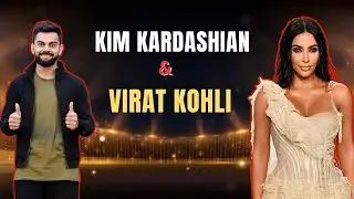 Kim Kardashian & Virat Kohli: Fame&rsquo;s Pressure & Hidden Battles 😨 || #hollywood @CelebHubNow