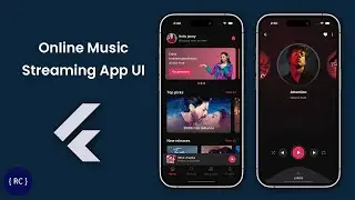 Online Music Streaming App UI in Flutter | Music Player App in Flutter | Music App in Flutter