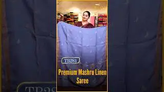 Premium Mashru Linen Saree Collections 💕| CODE:TB281 #thanviboutique #saree9