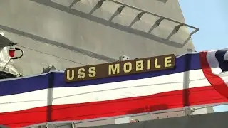 USS Mobile Commissioning combines Naval tradition with unique circumstances
