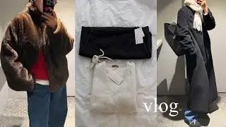 [vlog] 보통의 겨울일상 보내기 | le17septembre | 모이아 | 막스마라 | 이어닝 | 아르토 | 아르켓 | 산타마리아노벨라 🕯️ 