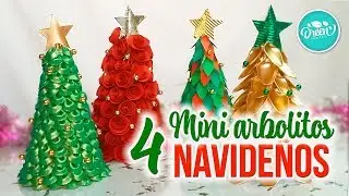 DIY Decoración de Navidad 2022 Mini arbolitos navideños parte 2| Christmas Tutorial | DREEN NAVIDAD