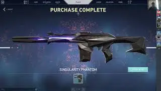 Buying Singularity Phantom👀🔥❤️ .And Introduction Of My Team #Valorant #phantom