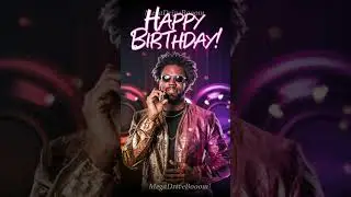 Happy Birthday! Celebrate in contemporary R&B style!
