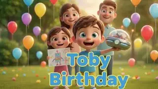 Toby&rsquo;s Birthday Surprise 🎂🎉 | Happy Birthday Song | Kids Cartoon Story | Family Fun Park Adventure
