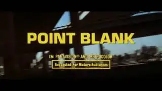 Point Blank 1967 Trailer Lee Marvin John Boorman
