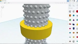 Tornillo ambas direcciones en Tinkercad | Como hacer un tornillo raro en tinkercad