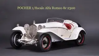 POCHER 1/8 scale   Alfa Romeo 8C 2300