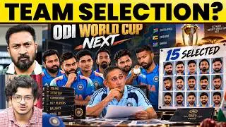🔴INDIA ODI SQUAD LIVE: AJIT AGARKAR’S FAREWELL? 15-MEMBER SQUAD VS WEST INDIES