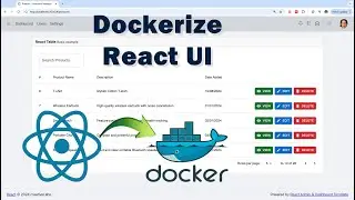 Let's Dockerize the React UI