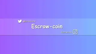 Welcome to Escrow-coin!