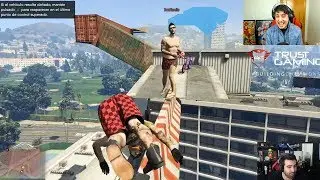EL JUEGO DEL CULATAZO Y CHISTES MALOS!! DIRECTO COMPLETO GTA V PARKOUR