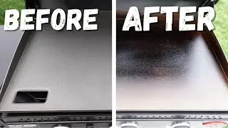How To Season Your New Griddle! Very Easy (Char-Griller Flat Iron, Blackstone, Pit Boss, Weber)