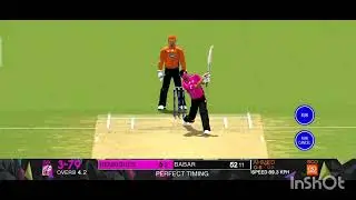 BBL 2025-2026 finale 🔥😍 Sydney sixers vs Perth scortchers live in game changer 5v4.1 #cricket 