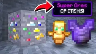 Minecraft , But Ores Give Op Item