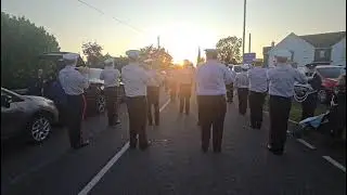Gortagilly Coronation Flute Band 4 ballyronan accordion band parade 2025